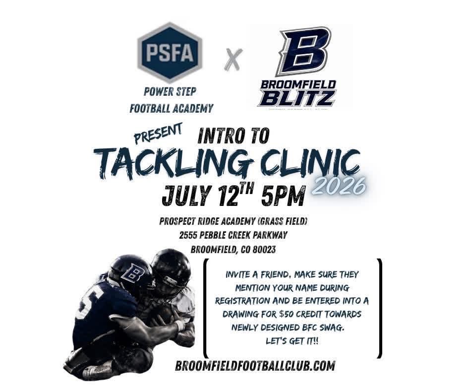 PowerStepTackle's tweet photo. Elementary and Middle School athletes who are thinking about playing Tackle Football or Tackle Football players who want to brush up on their techniques please come to the 3rd Annual Intro to Tackling Clinic.

Talk with PSFA Coaches about how tackling has changed over the years. https://t.co/vyWqqGHKdp