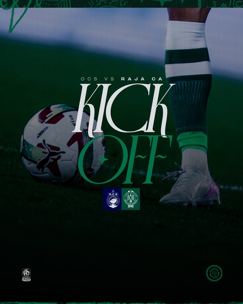 RCAofficiel's tweet photo. Kick-off 💚 https://t.co/dwXjrUVsyD