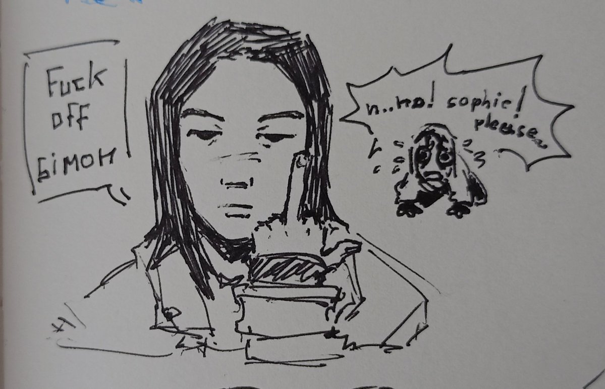 CrazyCo92483657's tweet photo. Silly sketches with Simon and Sophie
#CryOfFear #simonhenriksson https://t.co/T1xB1qPRKq