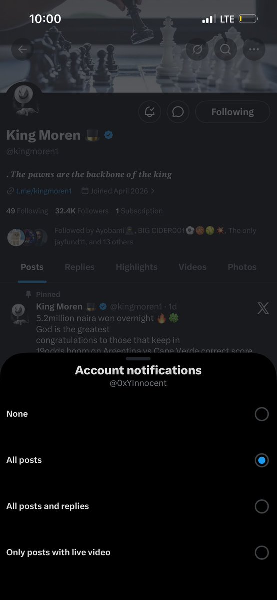 0xYInnocent's tweet photo. @jayfund11 @kingmoren1 My comment just Dey disappear 

😂🙏 

8103325115 Opay Taiwo https://t.co/4WguFYNjkw