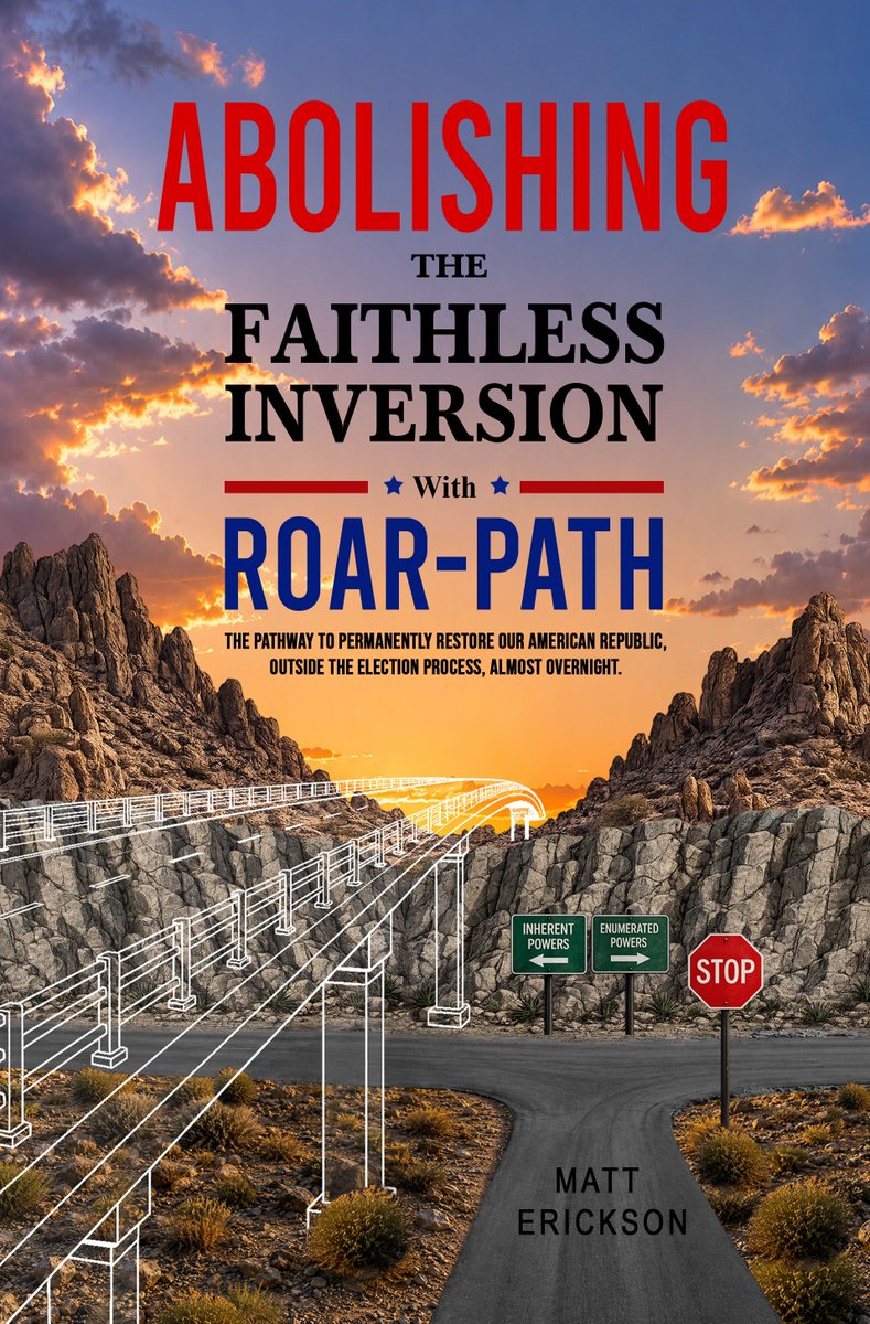 mattrerickson's tweet photo. ROAR-Path, for liberty!  The Pathway to permanently Restore Our American Republic, outside the election process, almost overnight.

#ROAR_Path, @RonPaul
#ConstitutionalOverreach, #EnclaveClause, #RestoreTheRepublic, #Originalism, #LibertyMovement. https://t.co/pSc2hkuNy7