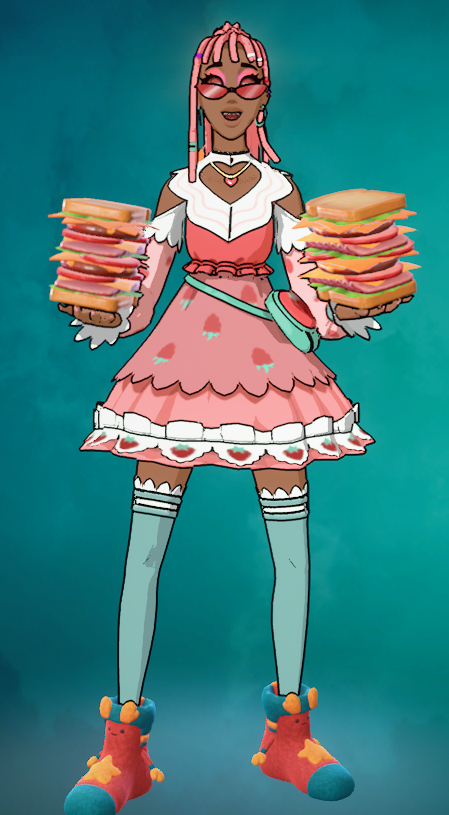 I hate looking in the shop with Belle equipped because she makes
