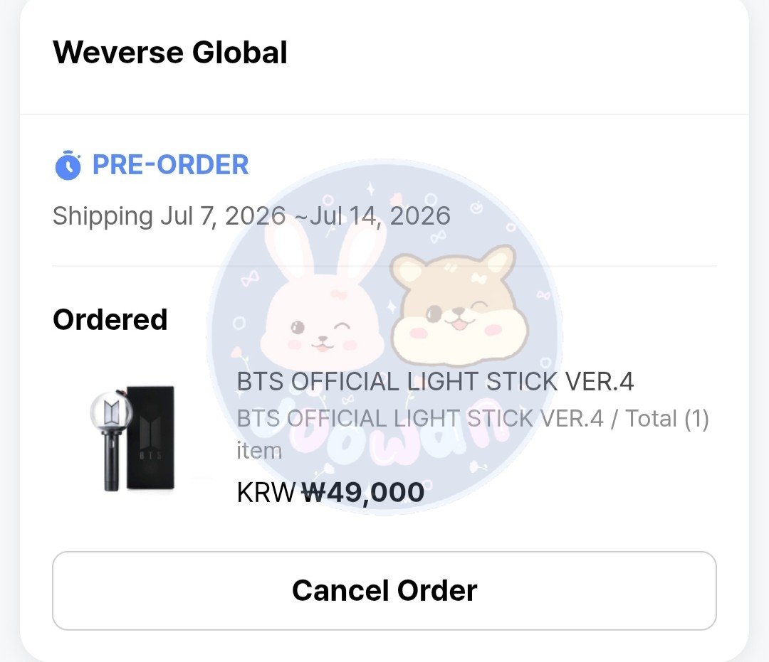 gojoowan's tweet photo. wts ls bts armybomb ver. 4

💜 800k dp 600k
💜 DM for serious buyers only

📦 est. bersih ina
🏠 jaksel https://t.co/RAXUfbhHQP