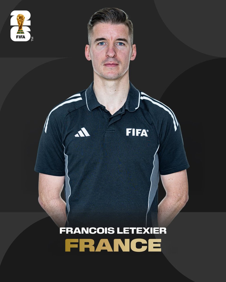 ArbitroInteBlog's tweet photo. [#FIFAWorldCup2026]
🇦🇷 Argentina vs Egipto 🇪🇬
A: François Letexier 🇫🇷
A1: Cyril Mugnier 🇫🇷
A2: Mehdi Rahmouni 🇫🇷
4to: Espen Eskas 🇳🇴
5to: Isaak Bashevkin 🇳🇴 https://t.co/JXiEUHarYo