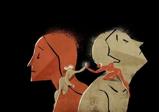 Nightbloomc's tweet photo. "Distance is only an illusion; souls never stop touching each other." https://t.co/S8QojSV7xP