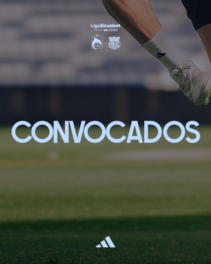 CSEmelec's tweet photo. 📋 Los elegidos por el DT Cristian Nasuti. 🔵⚡️

#VolviendoASerEmelec 🔵
#LigaProEcuabet https://t.co/sn2wCviCPG