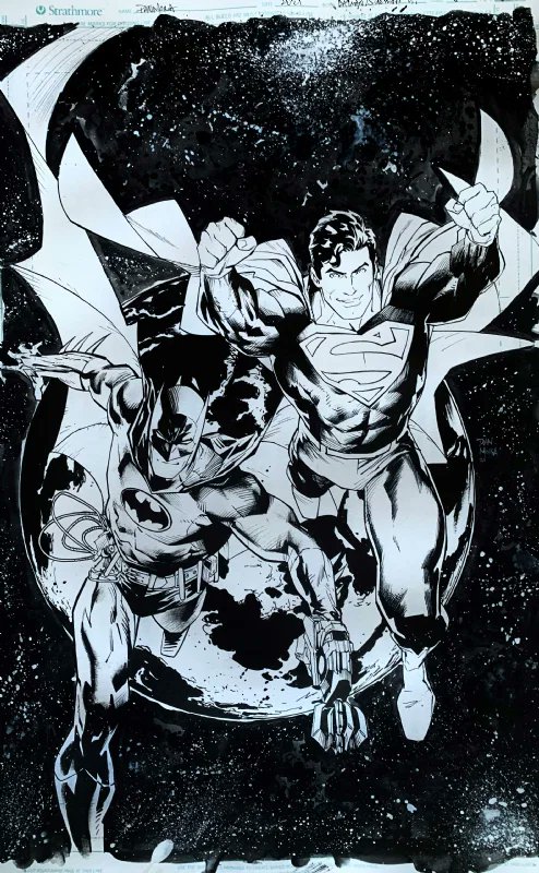 iamluke85's tweet photo. #batman & #superman artowrk by #DanMora https://t.co/jEDKBSDIBz