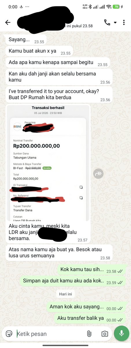 MrChaels's tweet photo. Aku dah buat akun x baru dan rahasia malah ketauan. 

Aku yang nolak karena nggak enak nerima segitu. Tapi dia tetep sayang dan pengen masa depan bareng.

Kalian yang lagi LDR, pernah dapet kejutan kayak gini nggak? Atau gimana cara kalian jaga hubungan jarak jauh sampe sekarang?

Cerita dong di reply 👇

#LDR #CeritaLDR #PacarKaya #LoveStory #Viral #TransferPacar