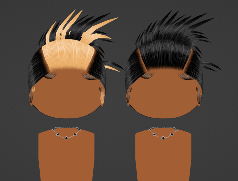 eepymilk's tweet photo. redid this hair a whole year later to make it better :3 comms open ^^ #roblox #robloxugc #robloxdev #ugccreator https://t.co/TbBU8RmyEm