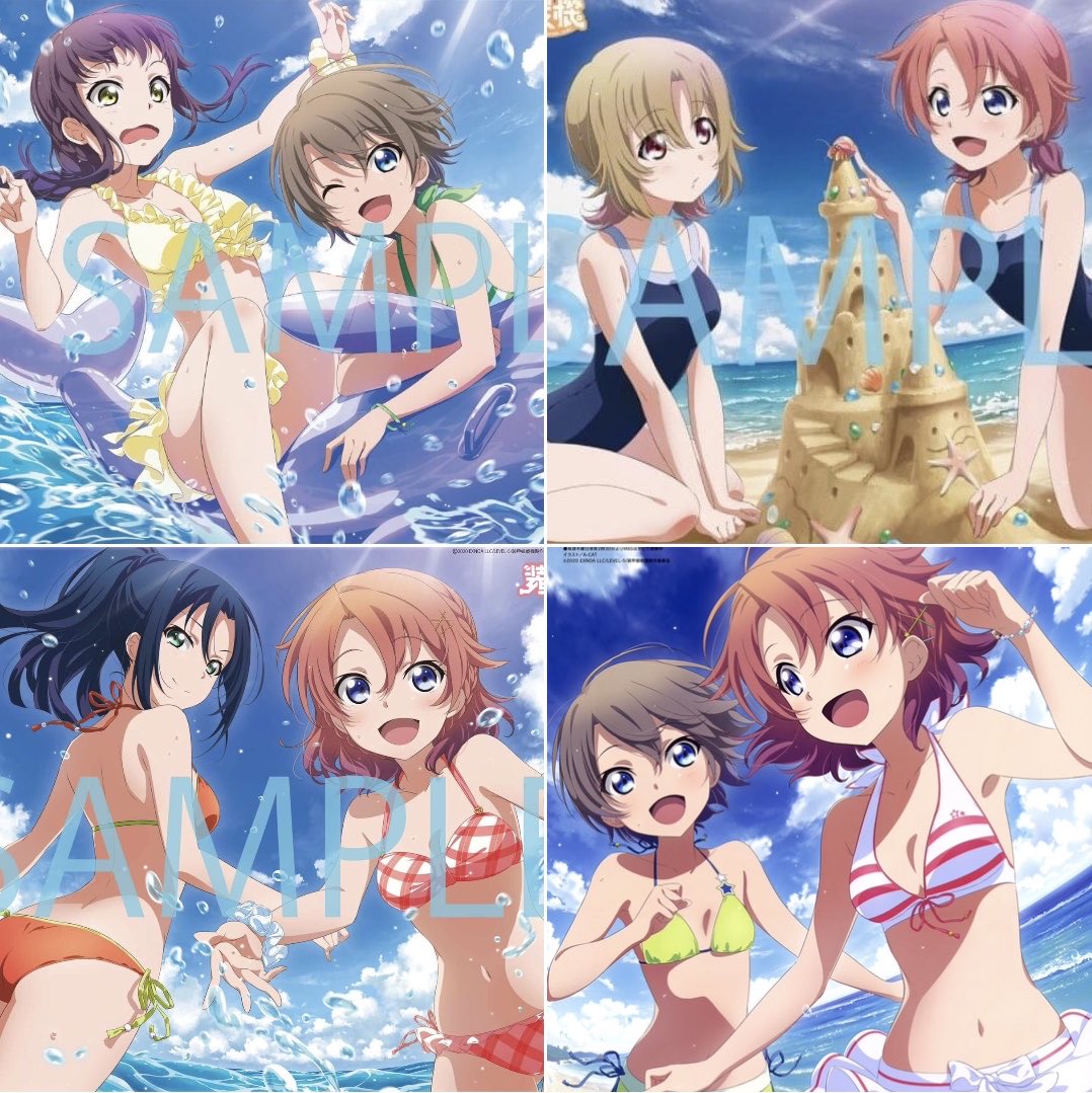 AnimePellz's tweet photo. Celebrate #NationalBikiniday with the best #AnimeGirls of all time!
史上最高にかわいいアニメガールたちと一緒に、遅ればせながらのビキニデーをお祝いしましょう!
#BikiniDay #ビキニの日 #anime #lovelive_sunshine #lovelive #Aqours #soukoumusumesenki #LBXgirls #VividredOperation @rts_sf https://t.co/iInpLkBiuU