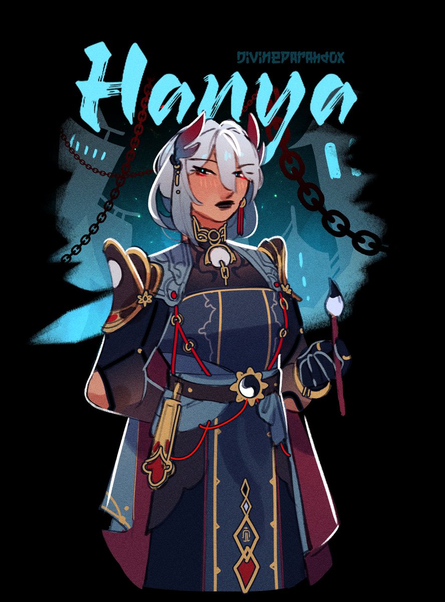 DivineParahdox's tweet photo. Does Hoyo remember that Hanya exists? When she could be this cunty? A Hanya redesign!! 🖌️🖤

#Hanya #HonkaiStarRail https://t.co/VbJyyjyBuT