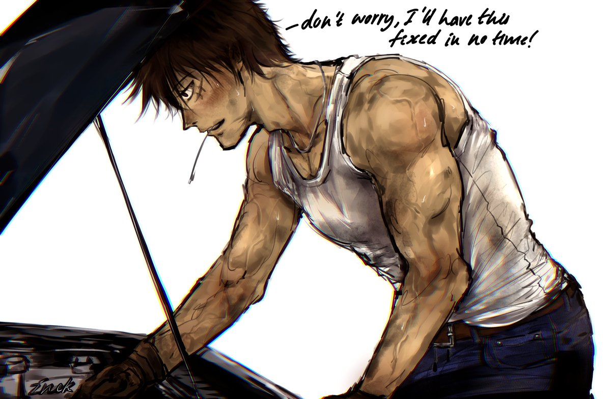 misterstrawbrat's tweet photo. Mechanic D. Luffy #ONEPIECE〜 https://t.co/4sAzBe2YwD