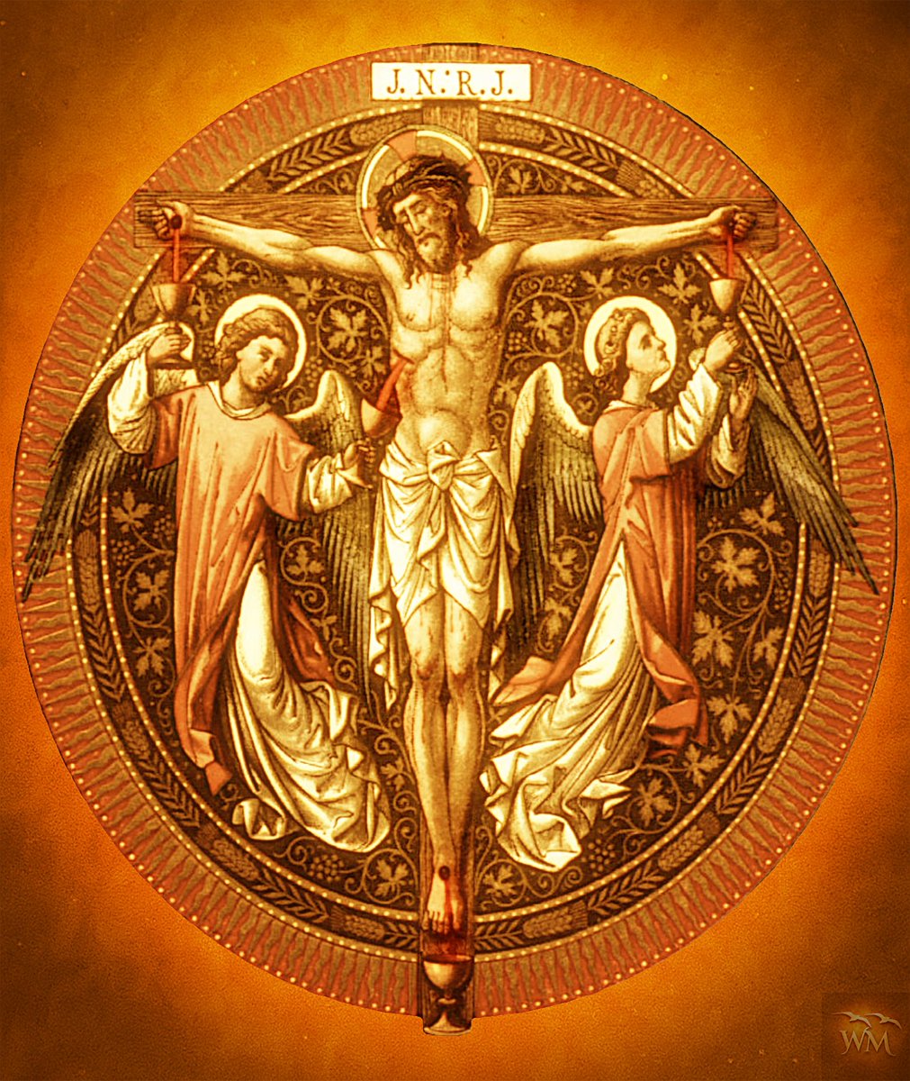 WMahoneyPhD's tweet photo. Blood of Christ, 
Without which there is no forgiveness,
save us. https://t.co/2Q9UCZLL0Z