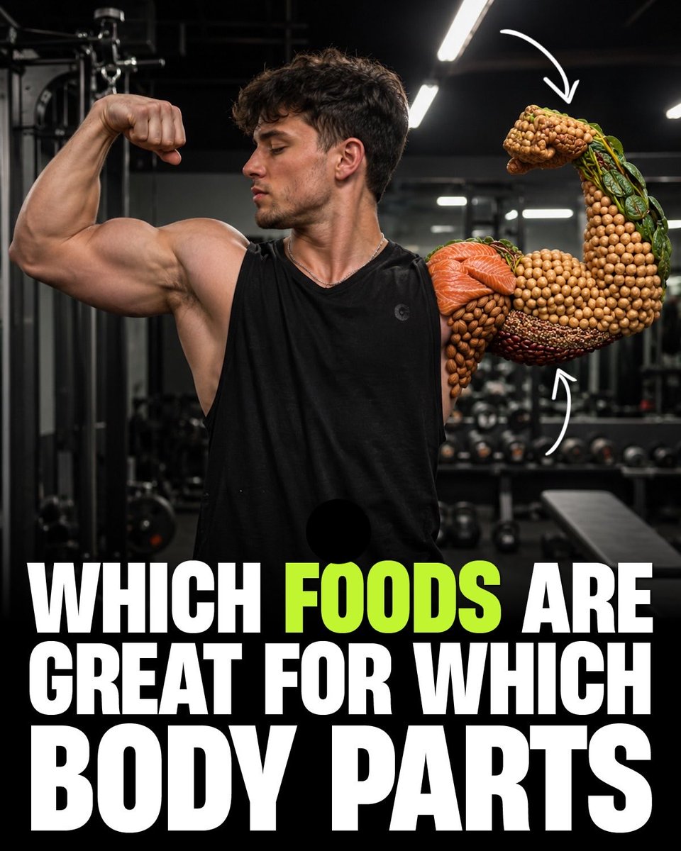 EnergyUp_'s tweet photo. Which foods are great for which body parts: https://t.co/2tB2TC1ze4