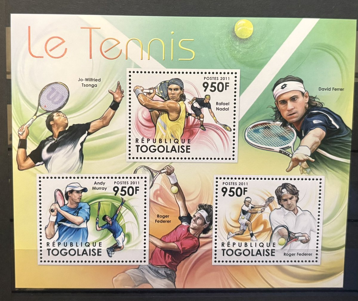VicenteKster's tweet photo. @Philatelovely Hello!
T is for TENNIS πΎ (for sure):
Togo πΉπ¬ 1996 + 1969 + two minisheets from 2011 + minisheet 2010
Stay cool βοΈ π
πΎ πΎ π
π π
#sports #stampcollecting #post #postage #sellos #postes #philately #tennis β½οΈππβΎοΈπΎππππΈπππβ³οΈβΈοΈπ₯π€Ώπ₯πͺπ₯π€Ύπ»ββοΈπ€Ίππ»ποΈββοΈππ»π€½ββοΈπ£ββοΈπ§ββοΈπ΄π½ββοΈπ€ΌββοΈβ·οΈπΏππ₯
π± https://t.co/1FO5QnGb6J