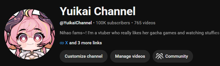 YuikaiChan's tweet photo. It took a bit ... but I am finally at 100k 😭!!! https://t.co/5ukwT4BjCj