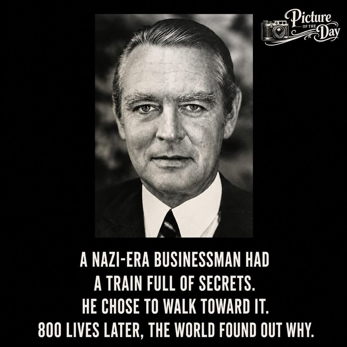 nettermike's tweet photo. The cattle cars were already loaded. Two hundred and fifty men, women, and children, packed in for a one-way trip to a death camp.
A German businessman named Berthold Beitz watched the guards work the platform. Then he did something almost no one else in his position ever did.
He walked toward the train.
Not away from it. Toward it.
This was 1942. The war had ground on for three years, and the killing machine in occupied Poland had become terrifyingly efficient. Beitz was 28 years old, running the Carpathian Oil Company in the town of Borysław — territory that belongs to Ukraine today. Under his charge were 13,000 workers, thousands of them Jewish laborers with no protection and no future.
He told the guards a simple lie. These people were his employees. Essential to the oil operation. Untouchable.
And somehow, again and again, the guards believed him.
Here's what makes this harder to explain: Beitz wasn't a resistance fighter. He had no underground network, no secret organization backing him up. He came from a family that leaned toward Nazi sympathies, not against them. He later summed up his entire strategy in one sentence — "self-assurance and incredible luck."
But he had access. As director of a strategically important oil company, he moved in circles close to Nazi officials, which meant he often got word before a roundup happened. And once he knew, he acted.
He tipped off the Jewish community in advance. He drew up work papers — some real, some quietly forged — declaring tailors, hairdressers, and Talmudic scholars to be indispensable "petroleum technicians." Then he'd show up at the station and pull them straight off the transport list, one name at a time.
In August of that year, he pulled off his boldest move yet: 250 people plucked from a single train bound for the Bełżec extermination camp, in one afternoon.
He later pointed to a single memory as the moment everything shifted for him — watching a Jewish mother shot dead in the street while she held her baby. He had three daughters of his own at home. "When you see a mother holding her children being shot, while you yourself have children," he said, "your reaction has to be completely different."
His wife, Else, born in Hamburg in 1920, stood beside him through every bit of it. The two of them hid Jewish families in the cellar of their own house. Fed them. Sheltered their children while SS officers walked past on the street outside, no idea what was happening a few feet away.
Getting caught meant execution — for Berthold, for Else, for their own kids.
They did it anyway.
By the war's end, the couple had saved more than 800 people.
Beitz's life afterward reads almost like fiction. He rose to become one of the most influential industrialists in West Germany, running the massive Krupp steel empire and helping rebuild diplomatic bridges to Eastern Europe that the Nazi years had burned to the ground. His wartime record of decency followed him — and opened doors that stayed shut to almost everyone else.
In 1973, three decades after he first walked toward that platform, Israel's Yad Vashem memorial named him Righteous Among the Nations — the highest honor a non-Jew can receive for saving Jewish lives during the Holocaust. Else received the same recognition in 2006.
Beitz died in Kampen, Germany, in July 2013. He was 99. Ronald Lauder, then president of the World Jewish Congress, called him one of the great Germans of the last hundred years.
When people asked Beitz, decades later, why he'd risked everything, he never claimed some grand ideology. No underground cause. No political statement.
He just said he couldn't look away.
Eight hundred people are alive today — their children, their grandchildren — because one man decided that doing nothing was still a choice, and he refused to make it.
How many people have this kind of guts in the face of that evil to save that many lives?
Think of what it meant to the next generation of those families