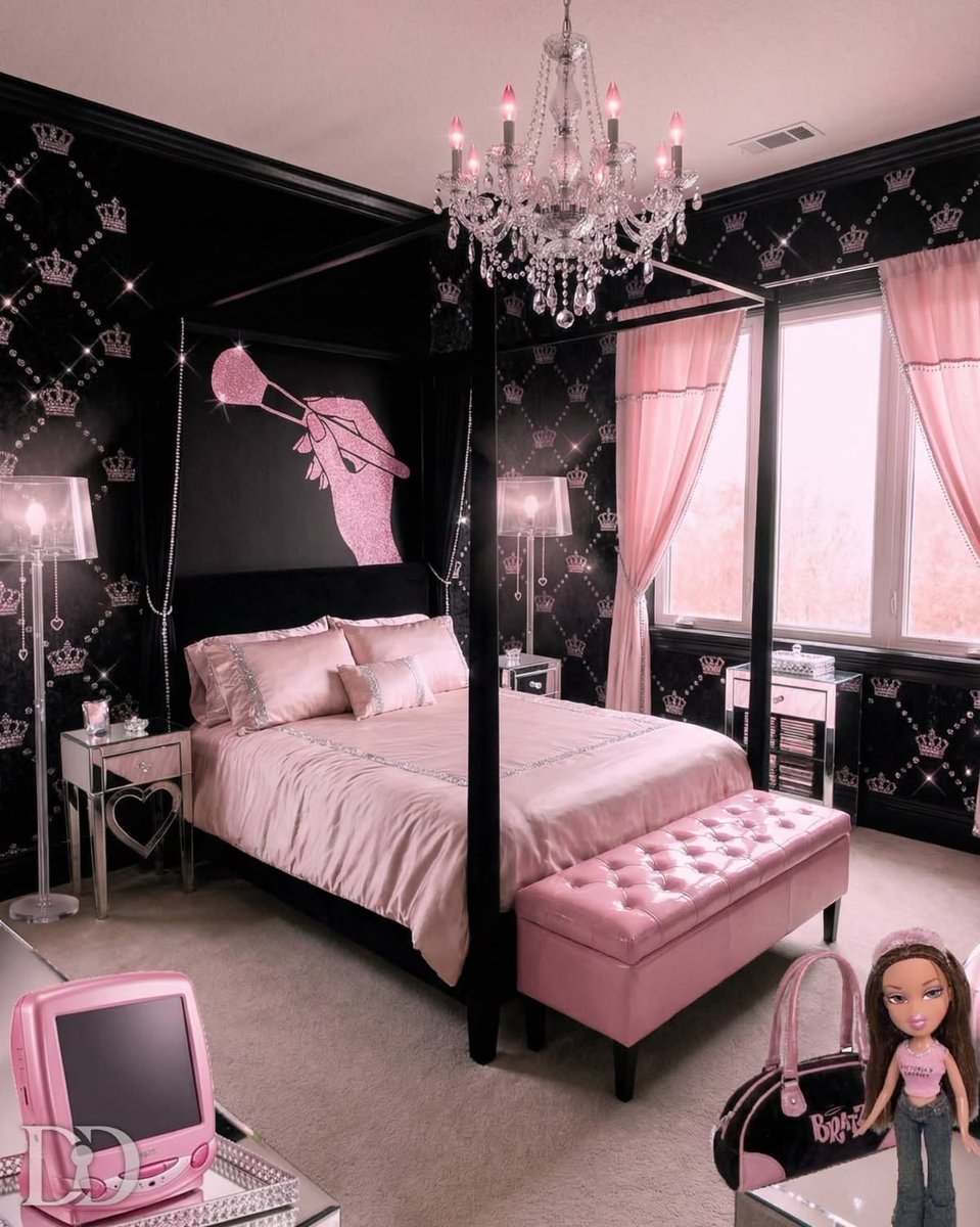ManifestHerGlow's tweet photo. POV: you live in a 2008 pink glam home where everything feels sparkly, polished, and put together 💖✨the whole house feels soft and confident, and perfectly cozy 🎀🌸✨ https://t.co/uLHlaZBlzO