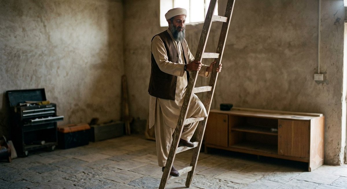 Byzoskability's tweet photo. Osama bin Ladder
#my_design https://t.co/gOlyWlr8MR