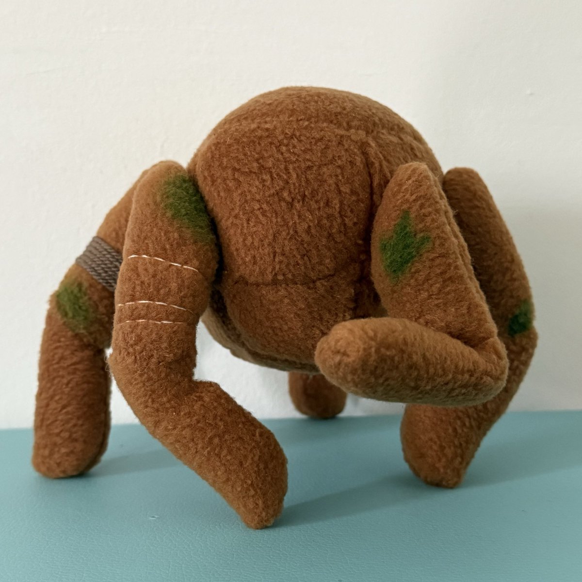 plushmaker's tweet photo. I haven’t made any plushies in a while, but of course I had to make myself a Rocky plush after seeing Project Hail Mary 🚀♥️

Rocky is about 15cm big and handsewn 🪡🧵 Added some wire to the arms in the front so they’re movable! #PHM https://t.co/eltUpHlqdi