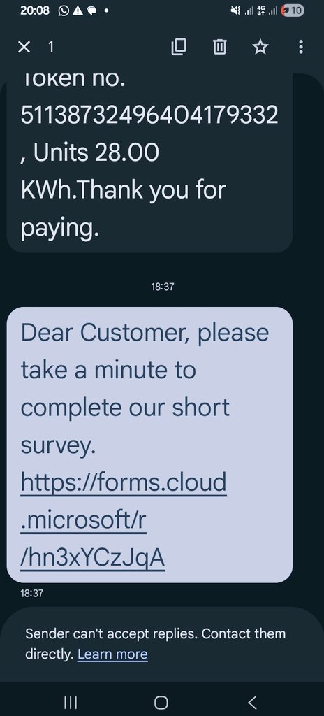 JedyNyang's tweet photo. @UEDCLTD asking me to do a survey when I have had power for less than 12 hours in 4 days is something.
Who is sabotaging you??
Do you really want me filling this Survey?! In Darkness!? https://t.co/tGYQuJB4SM