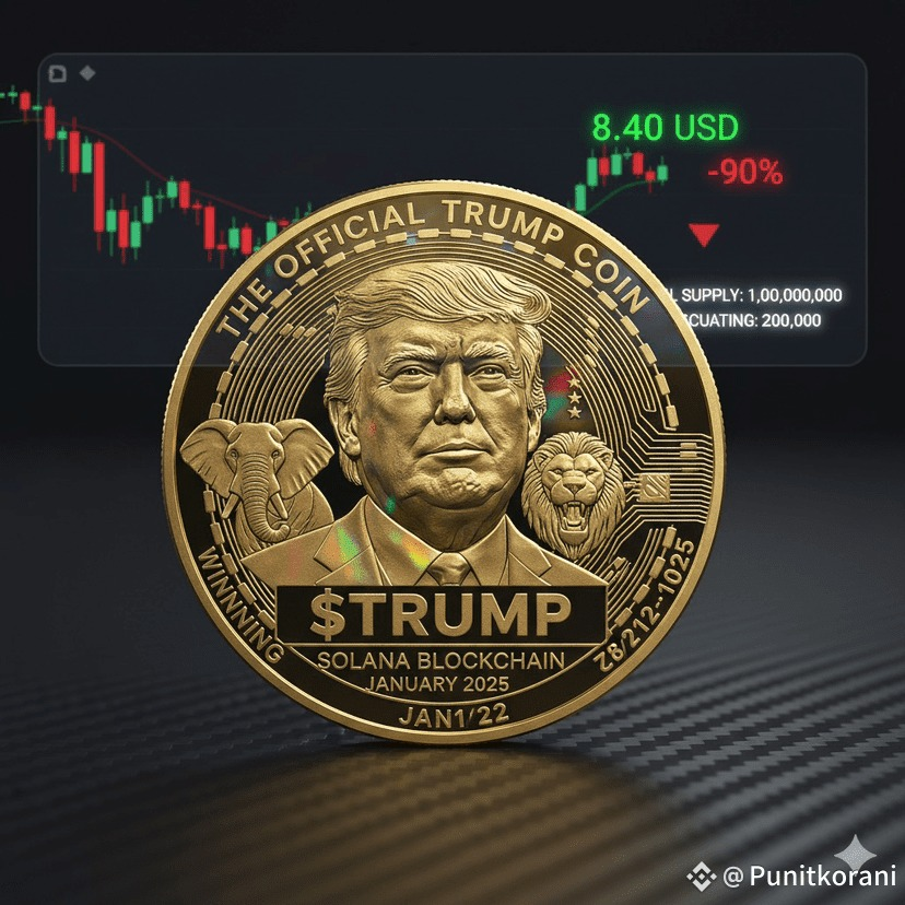 MarioNawfal's tweet photo. 🇺🇸 Nearly 1 MILLION Trump supporters lost $3.81 BILLION on $TRUMP memecoin

According to Nansen, 988,905 wallets are down, roughly 2 out of every 3 buyers. The coin is down 97% from its $75 peak, now ~$1.76. 

Meanwhile, President Trump personally pocketed $636 million from the venture as part of a $2.2B+ business haul in 2025. He promoted it heavily on Truth Social while collecting trading fees regardless of direction. 

Early sophisticated traders (under 500k wallets) grabbed ~$4B in profits. Retail holders ate the losses. 

His World Liberty Financial coin ($WLFI) tells a similar story, down 82%, with Trump & family still banking hundreds of millions via direct sales and UAE investment.

Classic memecoin dynamics: Hype → Pump → Dump. Trump turned skepticism into a profit machine. Supporters who “bought the vision” are left holding the bag. 

Is this “winning”… or just another high-stakes grift dressed as investment opportunity? 

Source: NY Times / Writer: Jamie
