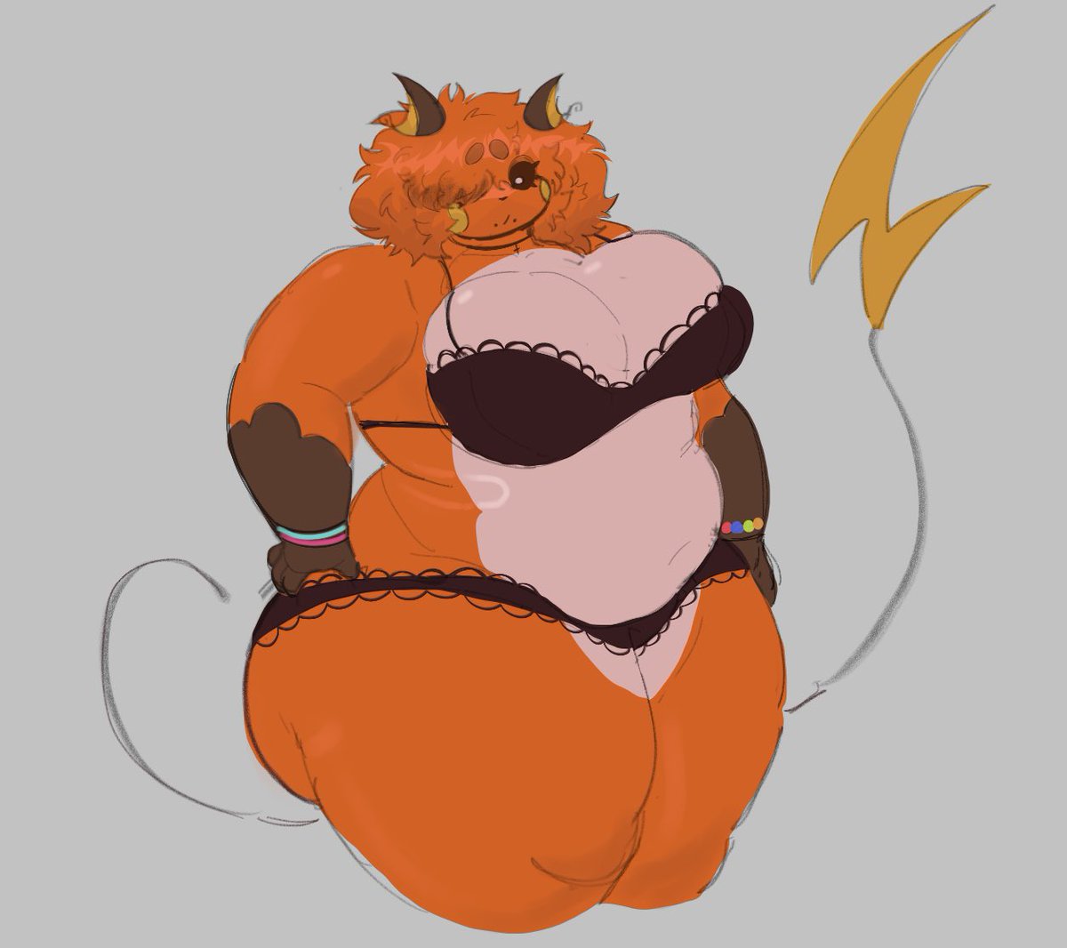 dewwblah's tweet photo. forgot i had this woops, say hi to my raichu sona guys https://t.co/85RQoAQv3k