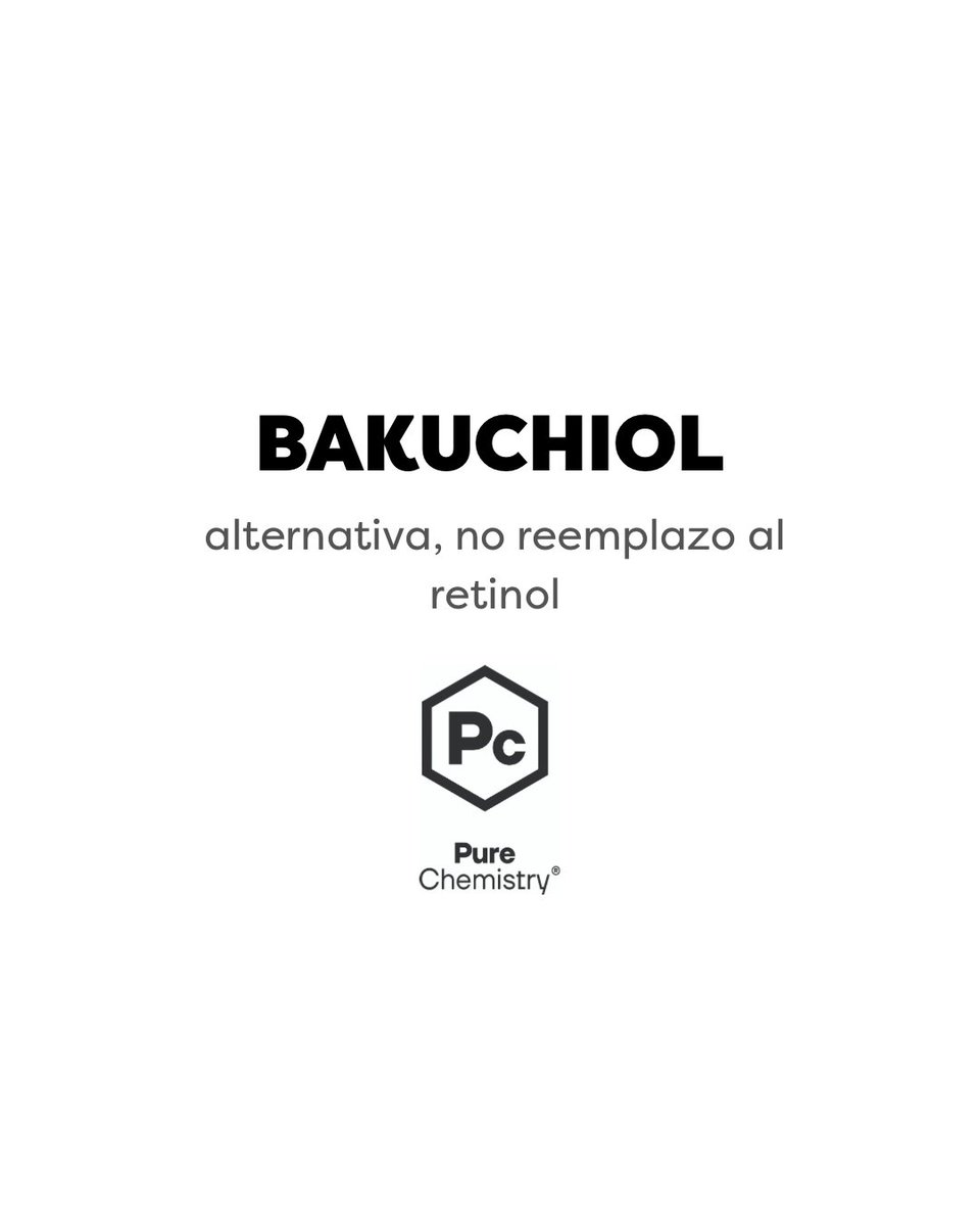 PureChemistry's tweet photo. 🍃✨ Para quienes no gustan de usar productos con retinol o retinaldehido y esperar su conversión (oxidación) a ácido retinoico, los productos con BAKUCHIOL son una buena alternativa.

La molécula de BAKUCHIOL no es técnicamente un reemplazo a la molécula de RETINOL pero si podemos considerarla con una FUNCIONALIDAD SIMILAR.