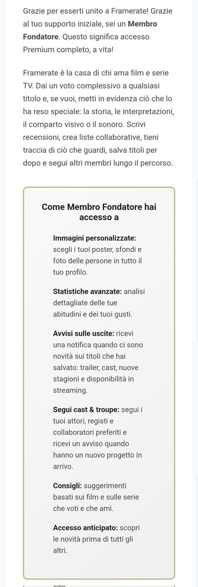 gallvgher_'s tweet photo. ❗ Alternativa a TV Time ❗
Io e il mio ragazzo abbiamo provato varie app e quella migliore sembrerebbe essere FRAMERATE: importa tutto, compresi i commenti (!!!), e se vi iscrivete adesso avrete l'accesso alla versione premium a vita in quanto membri fondatori https://t.co/NJhEzUU3EW