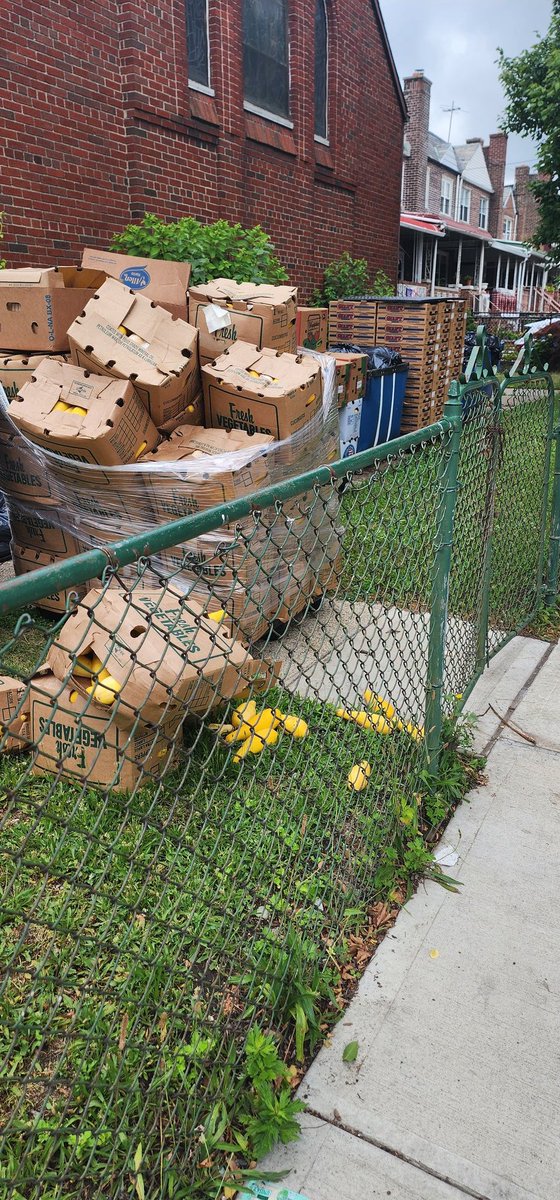 2young260328's tweet photo. @PhilWongNYC @junipercivic @BobHoldenNYC  @NYCSanitation @nypost when is the food pantry on Caldwell and 80th going to be addressed? This food has been left out during this heatwave. This attracts rodents and brings quality of life down. Take a look for yourself and come on Sat https://t.co/s2h2i4cUFN