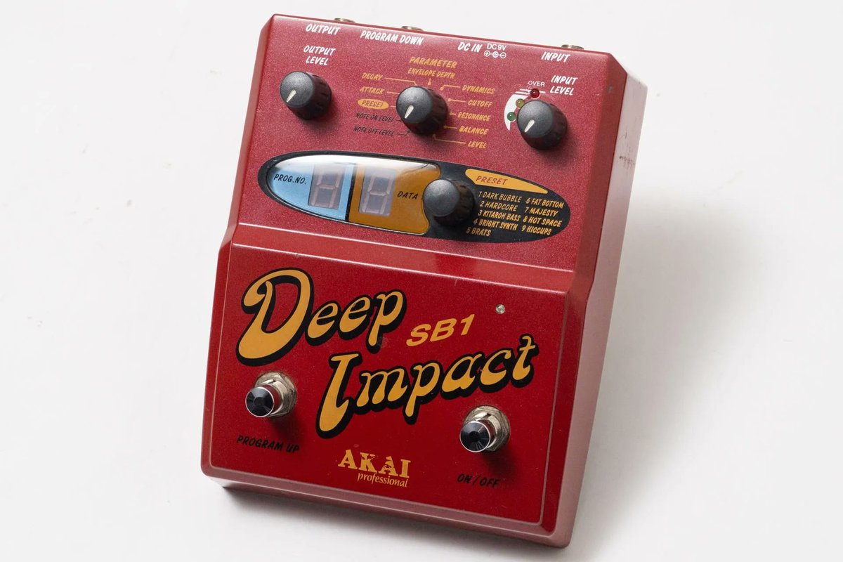伝説的なベースシンセ、AKAI / Deep Impact SB1 実質的な後継機種で