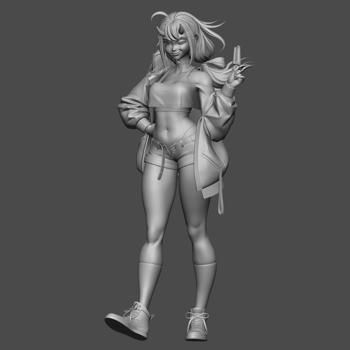 Autumn_lop's tweet photo. Guys, Here's the highpoly shot of my current work
#3dartwork  #3d平成アニソンカラオケ #3Drender #zbrush✨✨ https://t.co/X5S4iW5z0s