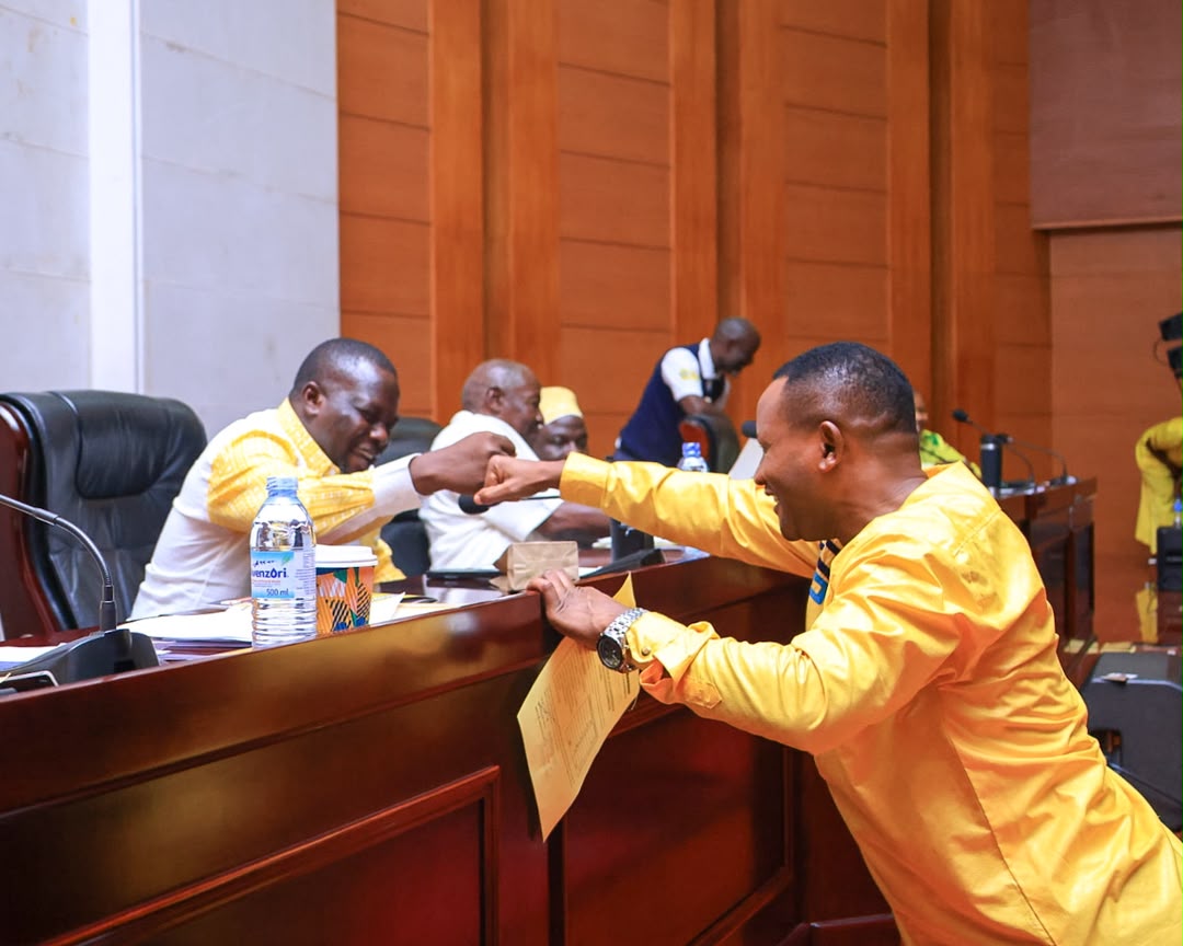 PNyamutoro's tweet photo. Congratulations Hon.Isaac Ismail,MP Padyere Otimgiu upon being elected Vice Chair NRM Caucus. 

Thank you Hon colleagues of the 12th Parliament for the support and trust 🙏. https://t.co/szQEb1Y4xM