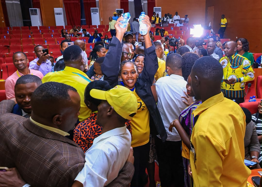 PNyamutoro's tweet photo. Congratulations Hon.Isaac Ismail,MP Padyere Otimgiu upon being elected Vice Chair NRM Caucus. 

Thank you Hon colleagues of the 12th Parliament for the support and trust 🙏. https://t.co/szQEb1Y4xM