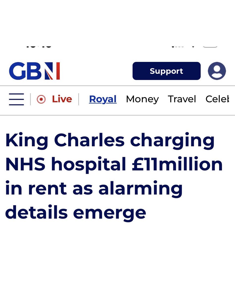 NoKingCharlie's tweet photo. Katie would like you to donate to the NHS. They have mega bills to pay https://t.co/J001F8YhSe
