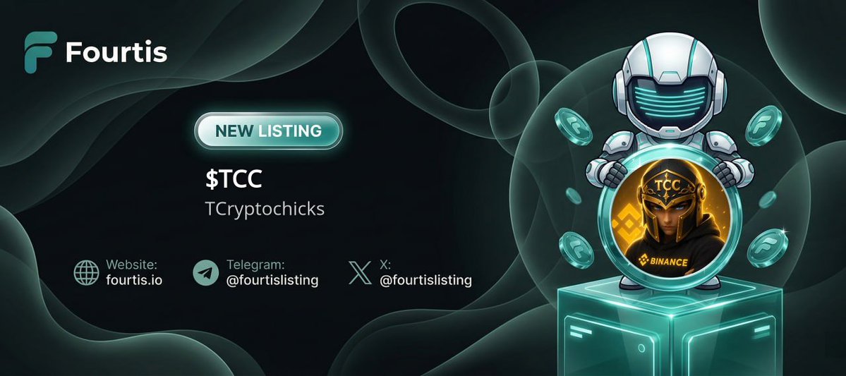 fourtislisting's tweet photo. Fourtis New Listing ⚡

DIAMOND Trend Now! 🥇

TCryptochicks ( #TCC ) @tcryptochicks
https://t.co/mkUAD2RkWY

CA: 0xa4390B901a63641c92327E5793b45FCB46954444

PRICE: $0.01135 | MC: $11,355,414

#Fourtis #Newlisting #Altcoin #Memecoin #FourtisListing #Dyor https://t.co/Mtr5r1vh34