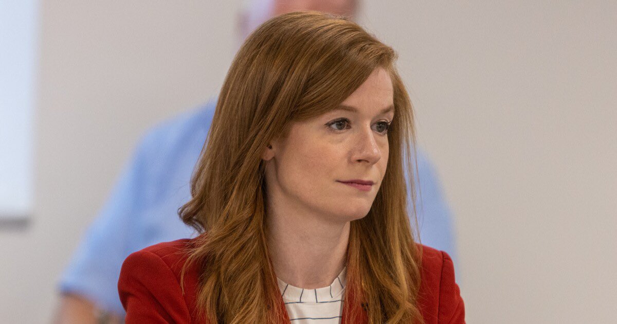 RpsAgainstTrump's tweet photo. JUST IN: Michigan state Sen. Mallory McMorrow is expected to drop out of the U.S. Senate race this afternoon—Detroit News https://t.co/GcFxObwQSS