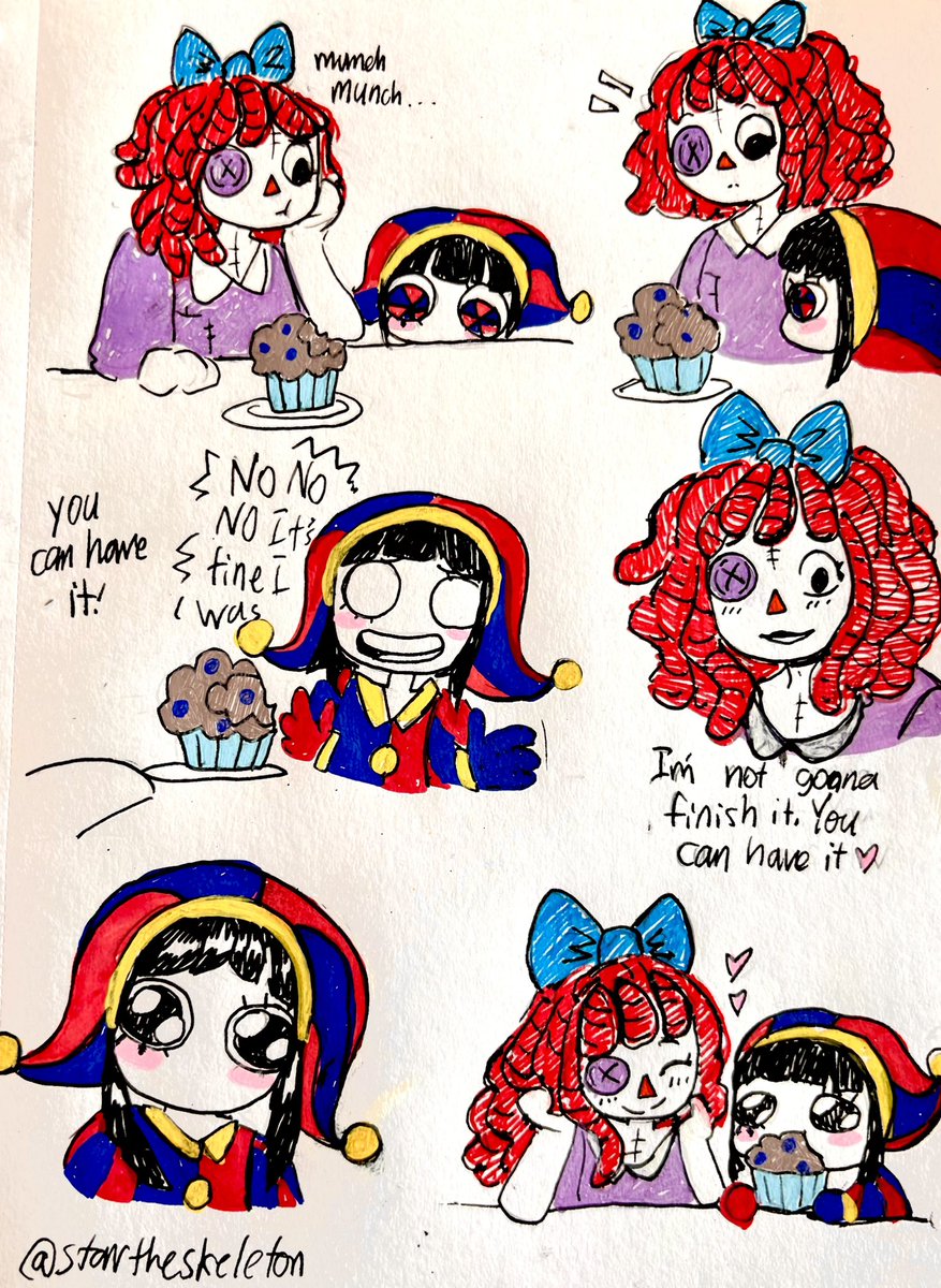 Startheskeleto1's tweet photo. Muffin 
#ragapom https://t.co/HCpLcEysp1
