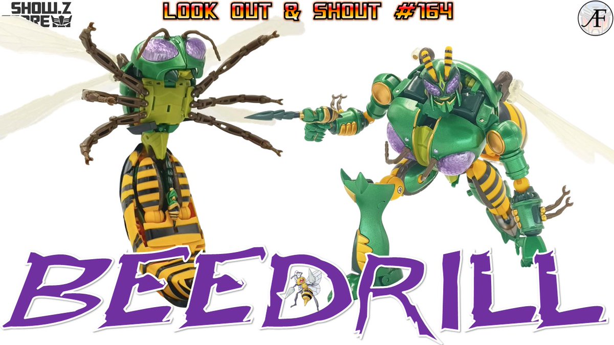 ArrowFyre's tweet photo. Why universe hate Waspinator?
Well, you can watch episode #164 to find out if we do with a review of Robot Toys RT-D02 Beedrill.
Watch here: https://t.co/GQBtIdMkjR
#Transformers #BeastWars #Waspinator https://t.co/MbNcBFVv9Y