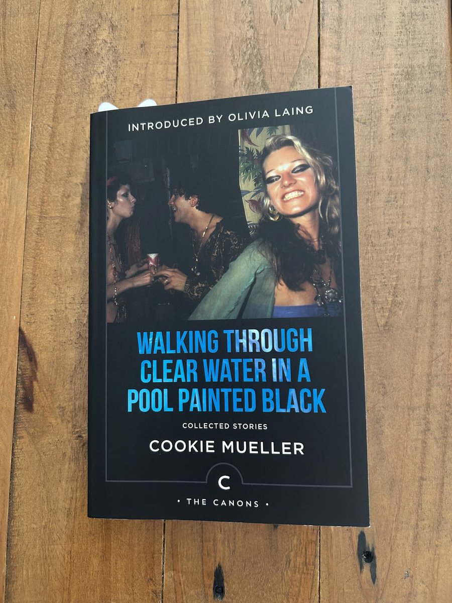 candypie__'s tweet photo. Everyone should read Walking through clear water in a pool painted black by Cookie Mueller god that book is amazing and probably my favourite book ever? https://t.co/7C8k7u0i4s