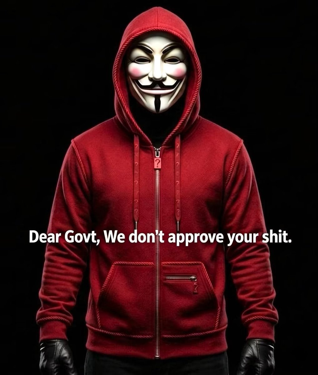 BabyD1111229's tweet photo. Dear Government, 

We don't approve your shit! 

The American People 🇺🇸❤️ https://t.co/9pcmZtFCkh