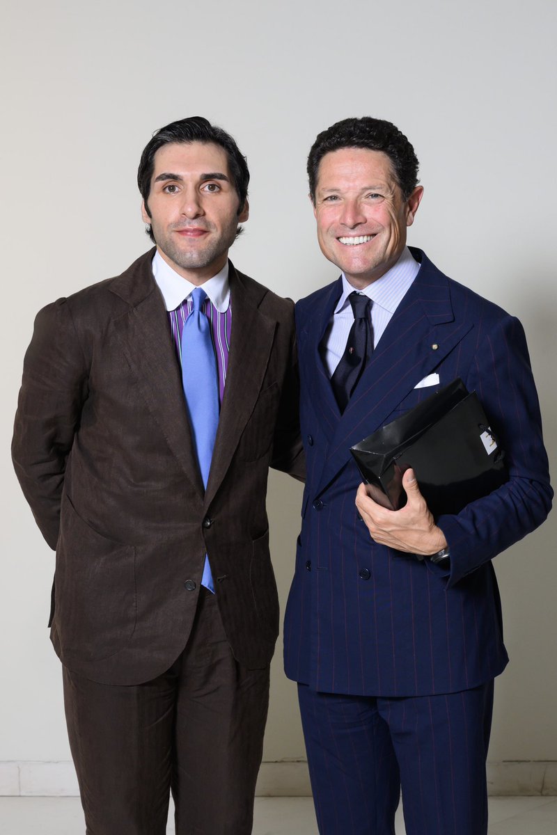 Santillo1970's tweet photo. Proud to be featured in Lo stile Eterno a book celebrating the excellence of Italian menswear
On June 25, we had the pleasure of attending its presentation in Milan.
A heartfelt thank you for recognizing our journey and the enduring value of authentic Made in Italy #Craftmanship https://t.co/o1kLuSKWSj