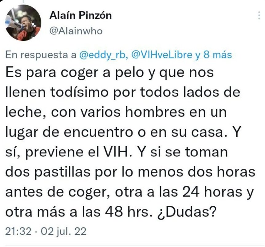 CARPETA_COPRED's tweet photo. @ivantagledurand @EmbEspMex @GobiernoMX Además de ser un vil lacayo vendepatria de @USAID aliado con la vividora si0nista de #COPRED @Geraldina_GV, promueves y financias con ella a los mismos porros del BLOQUE DECADENTE de @alainwho con quien @icarlosahedo promueve relaciones sexuales de riesgo.
https://t.co/AVXSkuAaSI https://t.co/i11tOQ4bLQ