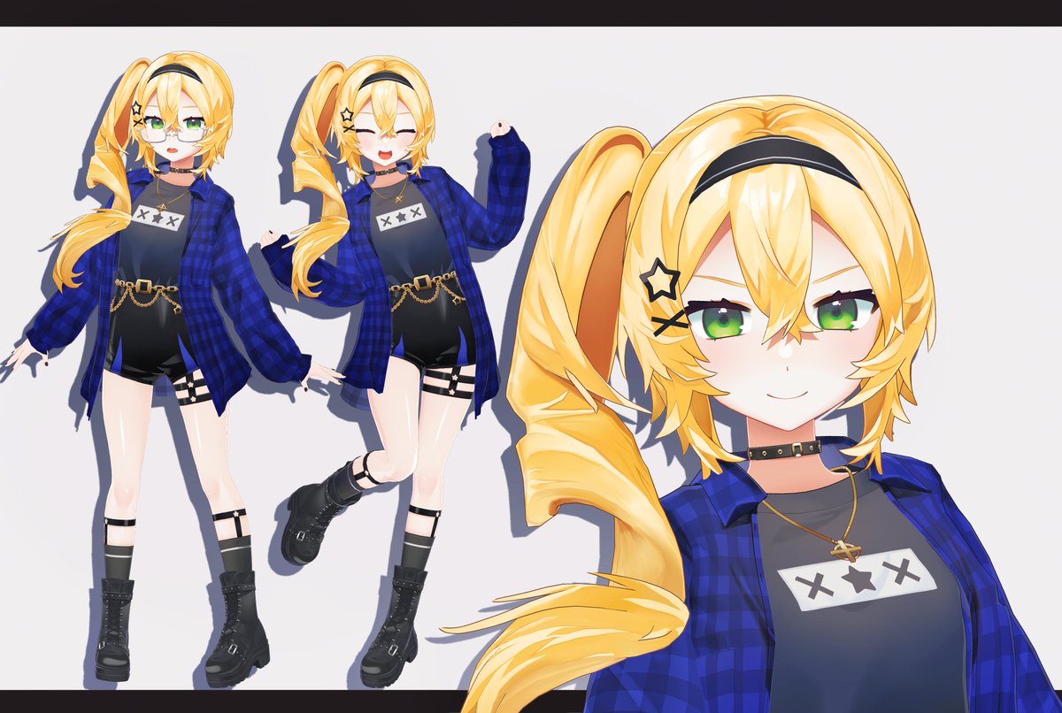 KarakuriPower's tweet photo. I created Retro Dokibird's (@dokibird ) 3D outfit✨

Thanks again for the commission!
#DokiRewindTime #FantasticReality https://t.co/o2AikQVQZ1
