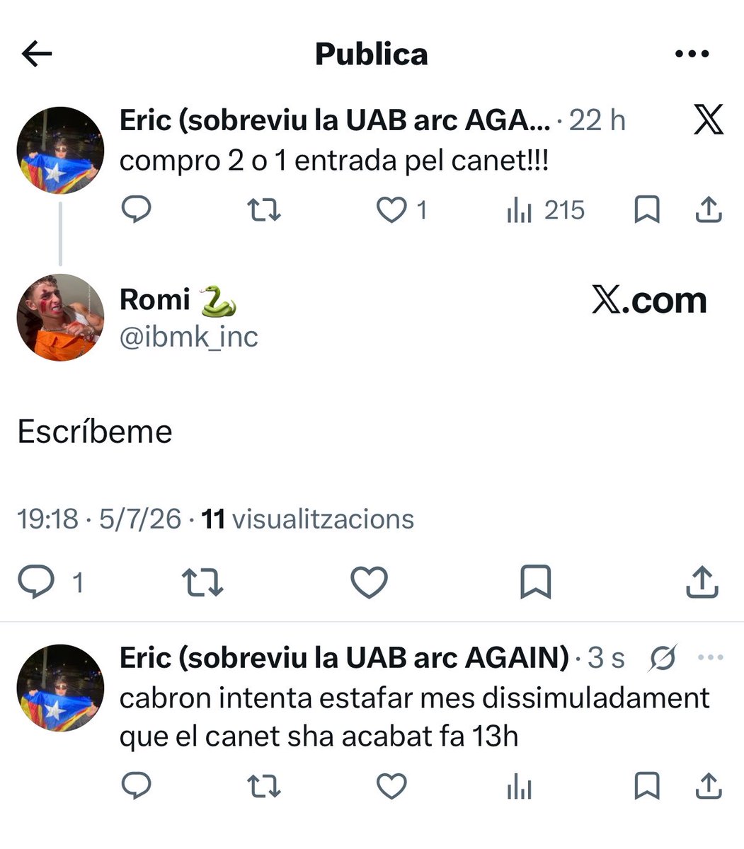 Eric (sobreviu la UAB arc AGAIN) tweet media