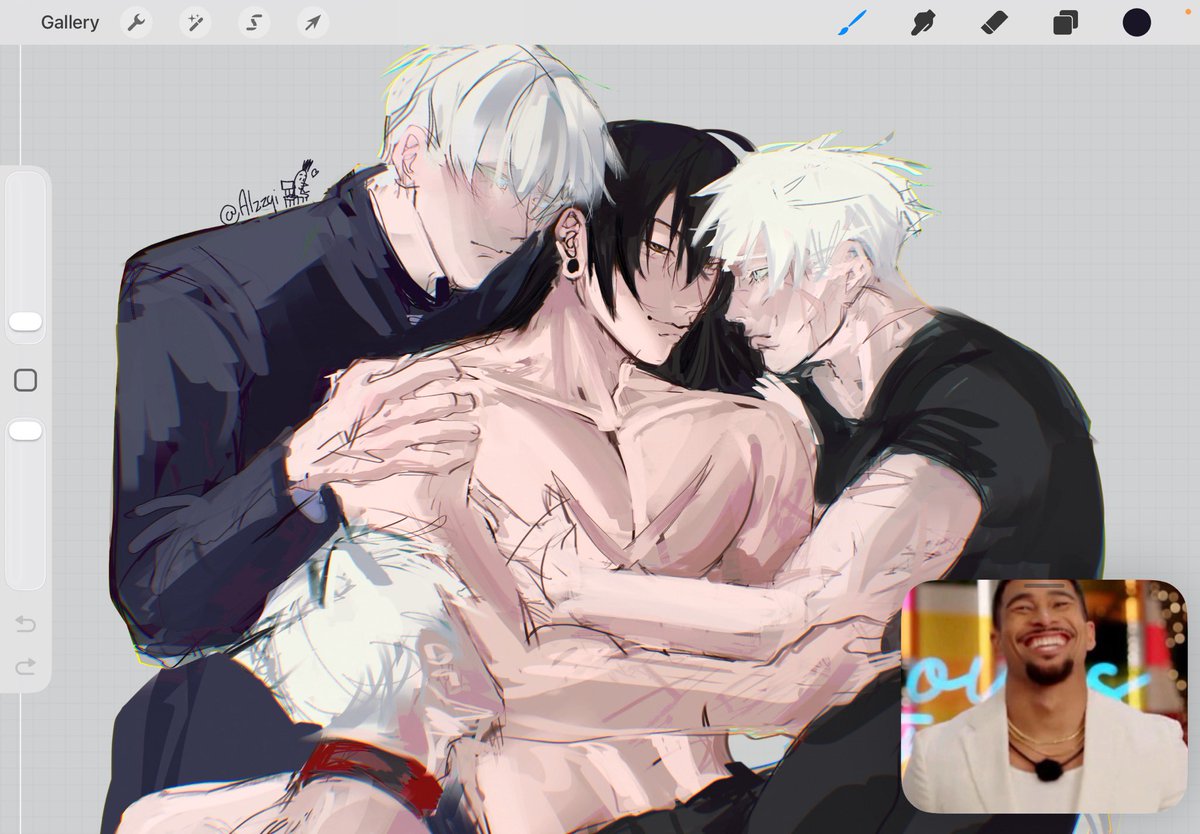 _gogecito's tweet photo. Lucky geto… doodle bc im still a chud #五夏 #satosugu https://t.co/TRF4Z67jEG