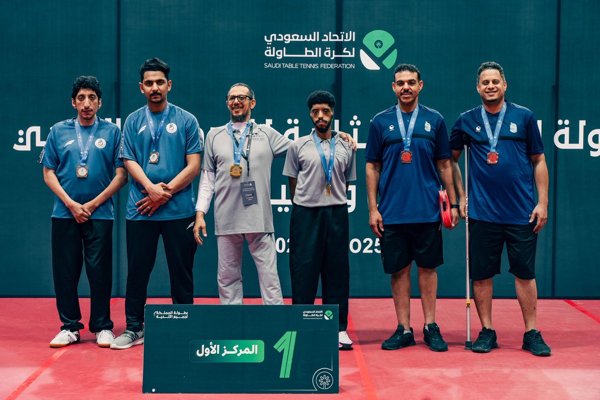 sttf_ksa's tweet photo. 📸 | عدسة البطولة ترصد أجمل لحظات التتويج في بطولة المملكة الثانية للفردي والزوجي لكرة الطاولة البارالمبية (رجال – سيدات)

📍| جدة
📆 | 2 - 4 July

نبارك لجميع الفائزين، ونتمنى التوفيق لجميع اللاعبين في البطولات القادمة🏓

#الاتحاد_السعودي_لكرة_الطاولة https://t.co/W2HTC9qaBR