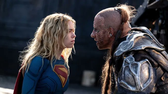 Variety's tweet photo. “Supergirl” earned $9.6 million in its sophomore outing. 

After debuting to just $37.1 million domestically, the Warner Bros. and DC comic book adaptation has earned $58.5 million in North America and $100.5 million globally to date.
https://t.co/zgiosMeaiG https://t.co/zyxhSvAOXV