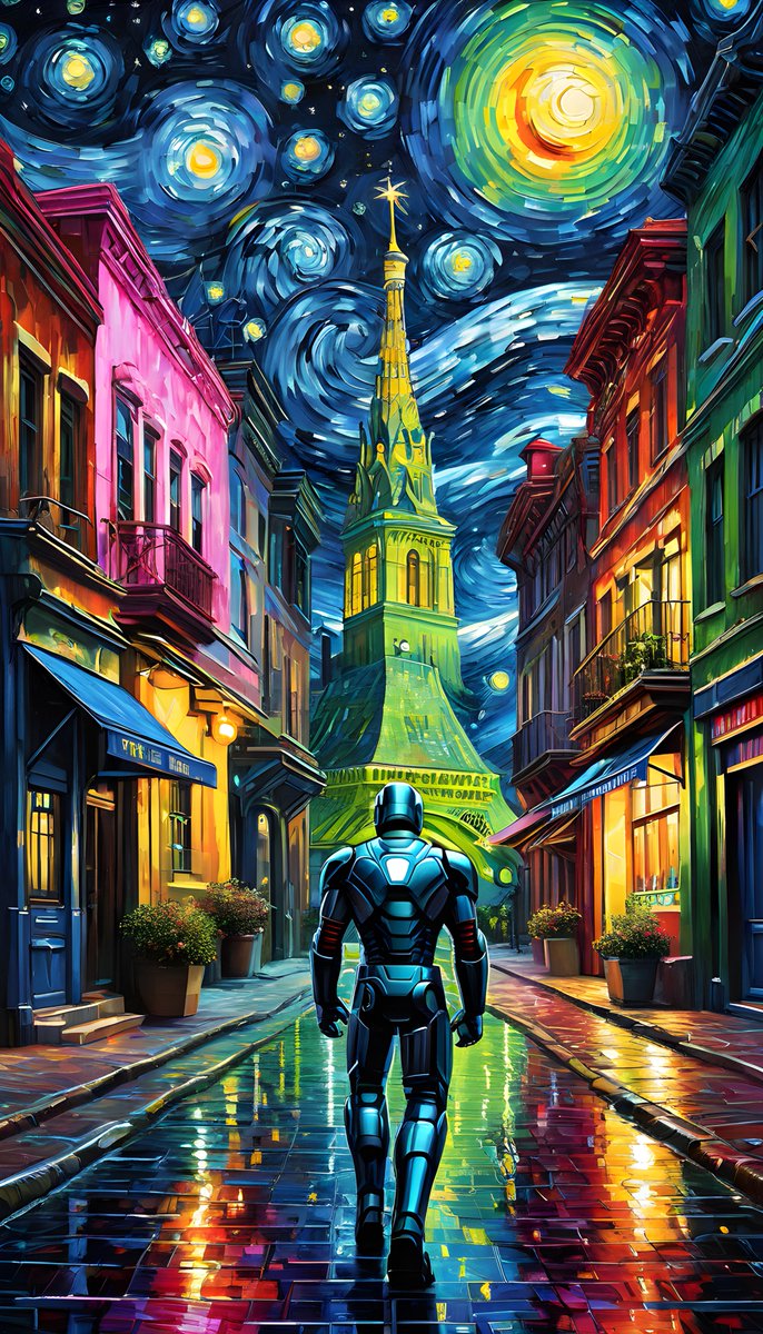 Ps197777's tweet photo. @aestheticsguyy Iron Man Van Gogh Theme https://t.co/tmpZHho5pm