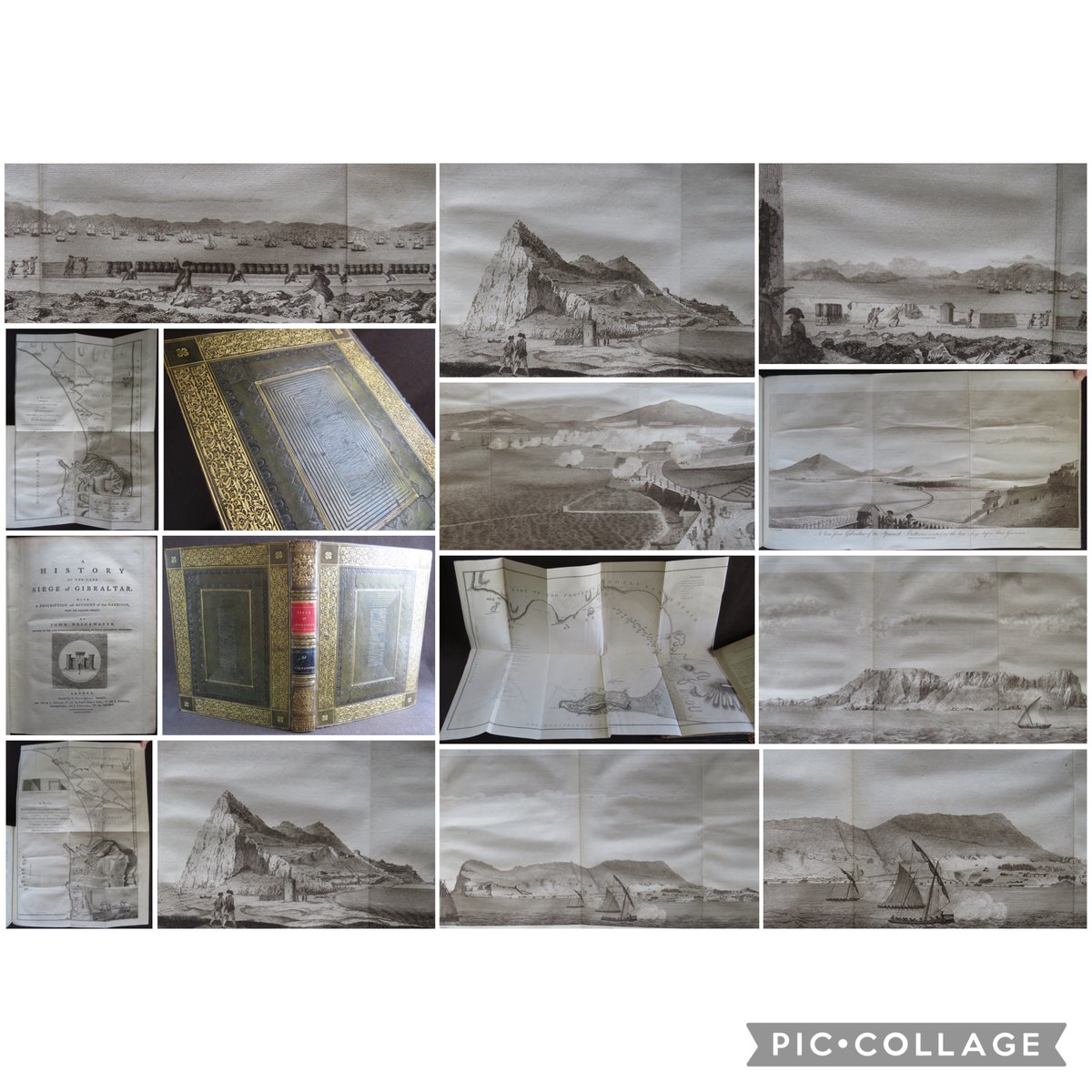 wisdompedlars's tweet photo. HISTORY SIEGE GIBRALTAR 1785 DRINKWATER 1st BINDING Battles War MAPS PLATES

#books #antiquarian #history #war #Gibraltar #siege #Britain #France #Spain #AmericanRevolutionaryWar #battle #maritime #military #BritishArmy #fineBinding #18thcentury https://t.co/7xSj4eU8ff https://t.co/jUnyknnSFI